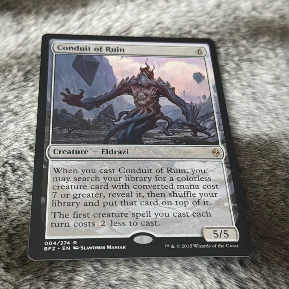 MTG Magic the Gathering Conduit of Ruin